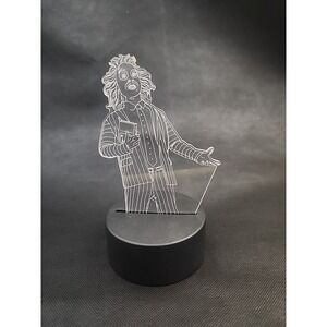 Rare‎ 1988 Bettlejuice 3D Illusion Lamp Michael Keaton